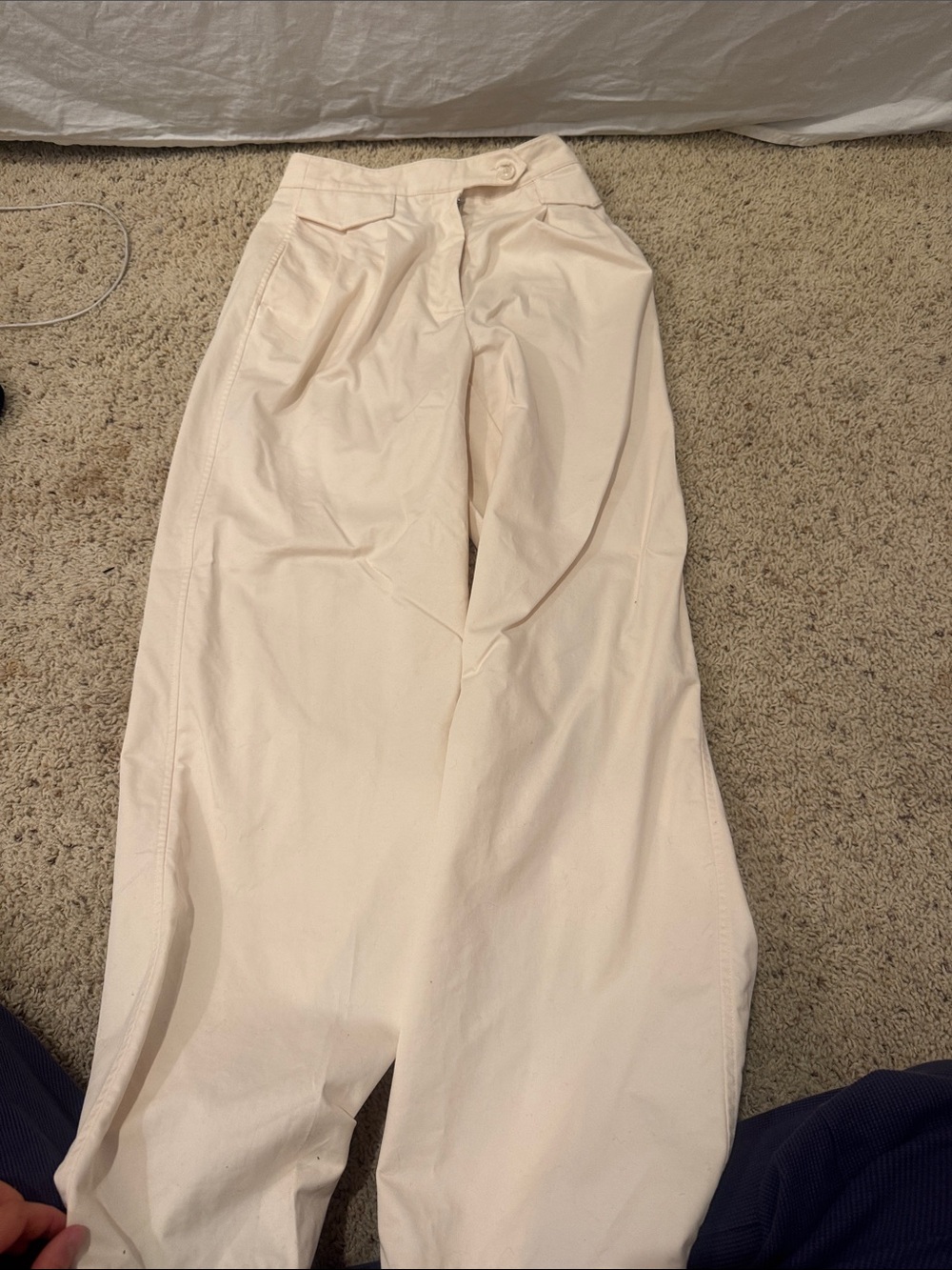 Sophia Ritchie X solid and striped pants